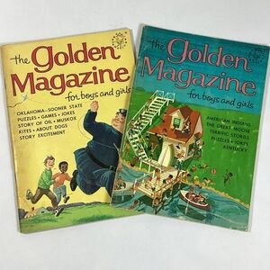 Vtg Golden Magazine March June 1966 Boys Girls Oklahoma American Indian